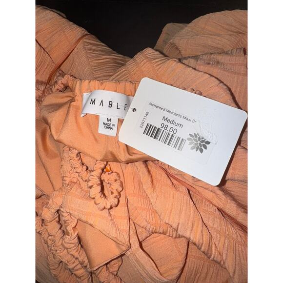 Mable Enchanted Moments Cut Out Flowy Maxi Dress - Picture 3 of 6